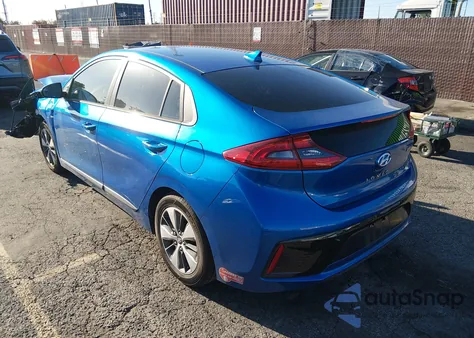2018 Hyundai Ioniq Plug-In Hybrid из США, поврежденный, VIN KMHC65LD4JU103239
